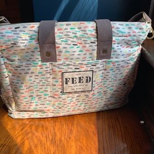 FEED + Oh Joy! Diaper Bag